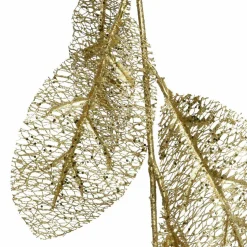 Guirlande de feuilles (190 cm) Délia dorée
