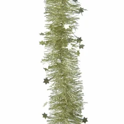 Guirlande de Noël (D9 cm) étoilée Alpine Pistache