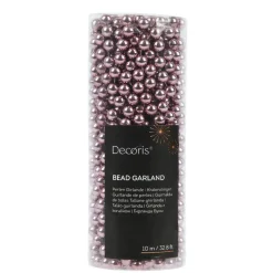 Guirlande de perle (10 m) Alpine Vieux rose