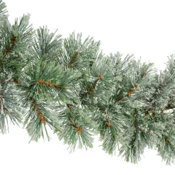 Guirlande de sapin (270 - D25 cm) Bromley Vert enneigé