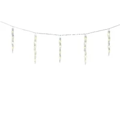 Guirlande lumineuse connectable 3,60 m 60 LED Glaçons effet Flash Blanc chaud