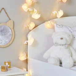 Guirlande lumineuse LED enfant (165 cm) Cygne Blanche