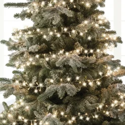 Guirlande lumineuse 22,50 m 1000 LED câble transparent Luxe Blanc chaud