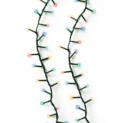 Guirlande lumineuse 45 m 2000 LED câble vert Luxe Multicolore