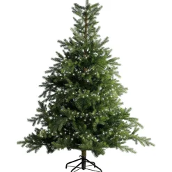 Guirlande lumineuse 16 m 750 LED câble vert Luxe Bicolore Blanc chaud et froid