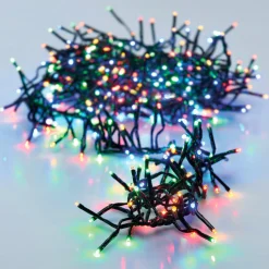 Guirlande lumineuse 8,40 m 1152 LED câble noir Boa Multicouleur