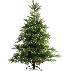 Guirlande lumineuse 12 m 960 Micro LED câble argent Luxe Blanc chaud