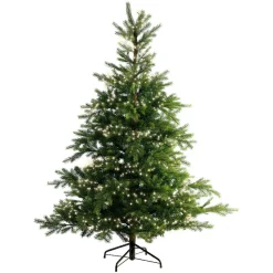 Guirlande lumineuse 12 m 960 Micro LED câble noir Luxe Blanc chaud