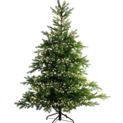 Guirlande lumineuse 18 m 1440 Micro LED câble argent Luxe Blanc chaud