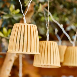 Guirlande lumineuse solaire 4,5 m 10 LED (H28 cm) Celesta Naturel