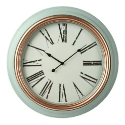 Horloge murale (D61 cm) Cornouailles Vert menthe