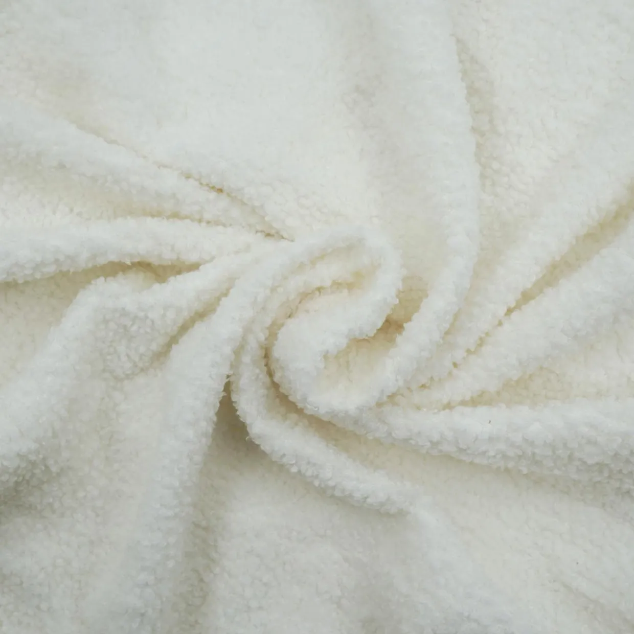 Housse de canapé effet bouclette (225 x 245 cm) Laina Ecru