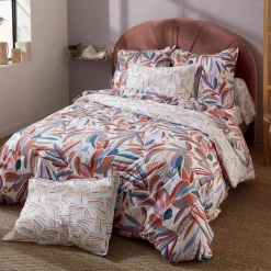 Housse de couette coton (300 x 240 cm) Perroquet Salsa Multicolore