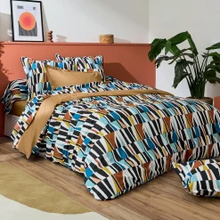 Housse de couette coton (200 x 200 cm) Pietro Multicolore