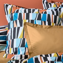 Housse de couette coton (200 x 200 cm) Pietro Multicolore