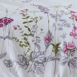 Housse de couette coton (260 x 240 cm) Pretty Blanche