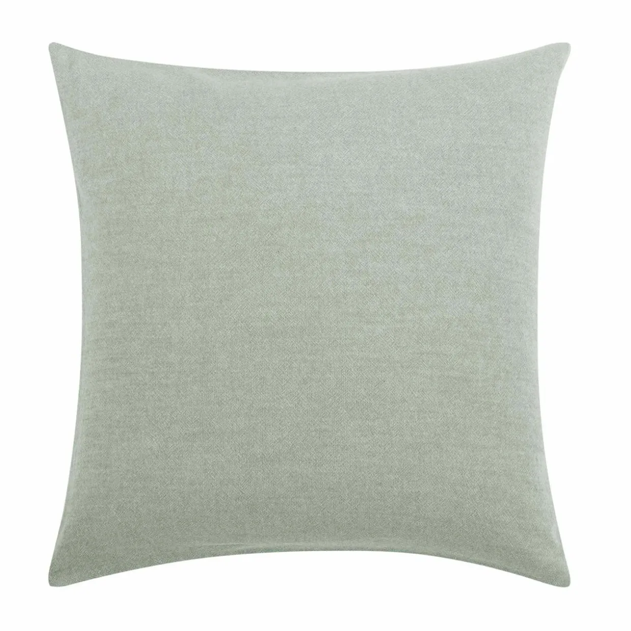 Housse de couette et deux taies d'oreiller coton (260 x 240 cm) Meline Vert sauge