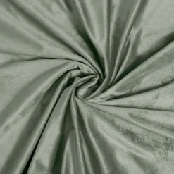 Housse de couette et deux taies d'oreiller velours (240 x 220 cm) Velina Vert cèdre
