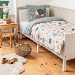 Housse de couette et une taie enfant coton (140 x 200 cm) Polisson Multicolore