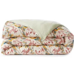 Housse de couette gaze de coton (140 x 200 cm) April Multicolore