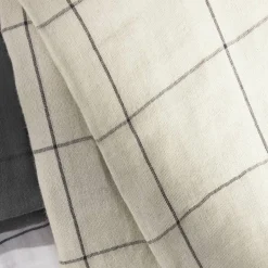Housse de couette gaze de coton (240 x 220 cm) Gaïa Match Beige pampa