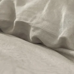 Housse de couette lin lavé (240 x 220 cm) Louise Beige