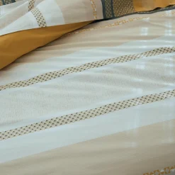 Housse de couette percale de coton (280 x 240 cm) Marlow Jaune