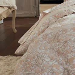 Housse de couette percale de coton (200 x 200 cm) Palazzo Beige