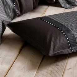 Housse de couette satin de coton (260 x 240 cm) Enzo Noire