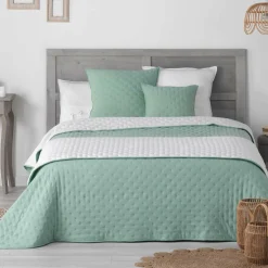 Housse de coussin carrée (60 cm) Mellow Chic Vert menthe