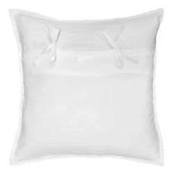 Housse de coussin carrée (60 cm) Mellow Chic Bleue
