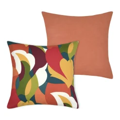 Housse de coussin carrée coton (40 x 40 cm) Pekan Multicolore