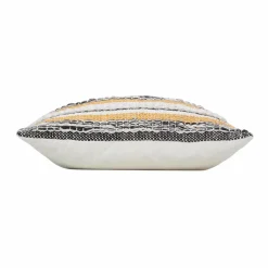 Housse de coussin carrée coton (40 x 40 cm) Elna Jaune ocre