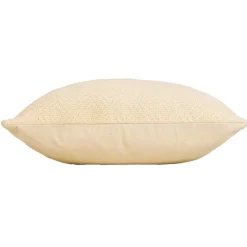 Housse de coussin carrée en coton (40 x 40 cm) Sylvia Ecru