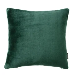 Housse de coussin carrée flanelle (60 x 60 cm) Didou Verte