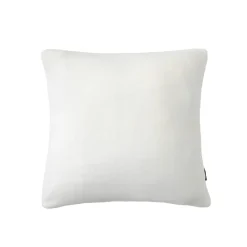 Housse de coussin carrée flanelle (45 x 45 cm) Didou Ivoire
