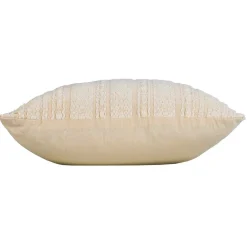 Housse de coussin carrée polycoton (40 x 40 cm) Ilies Ecru