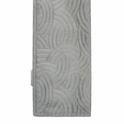 Housse de coussin carrée velours (60 x 60 cm) Solange Grise