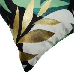 Housse de coussin carrée velours (40 x 40 cm) Boréale Vert