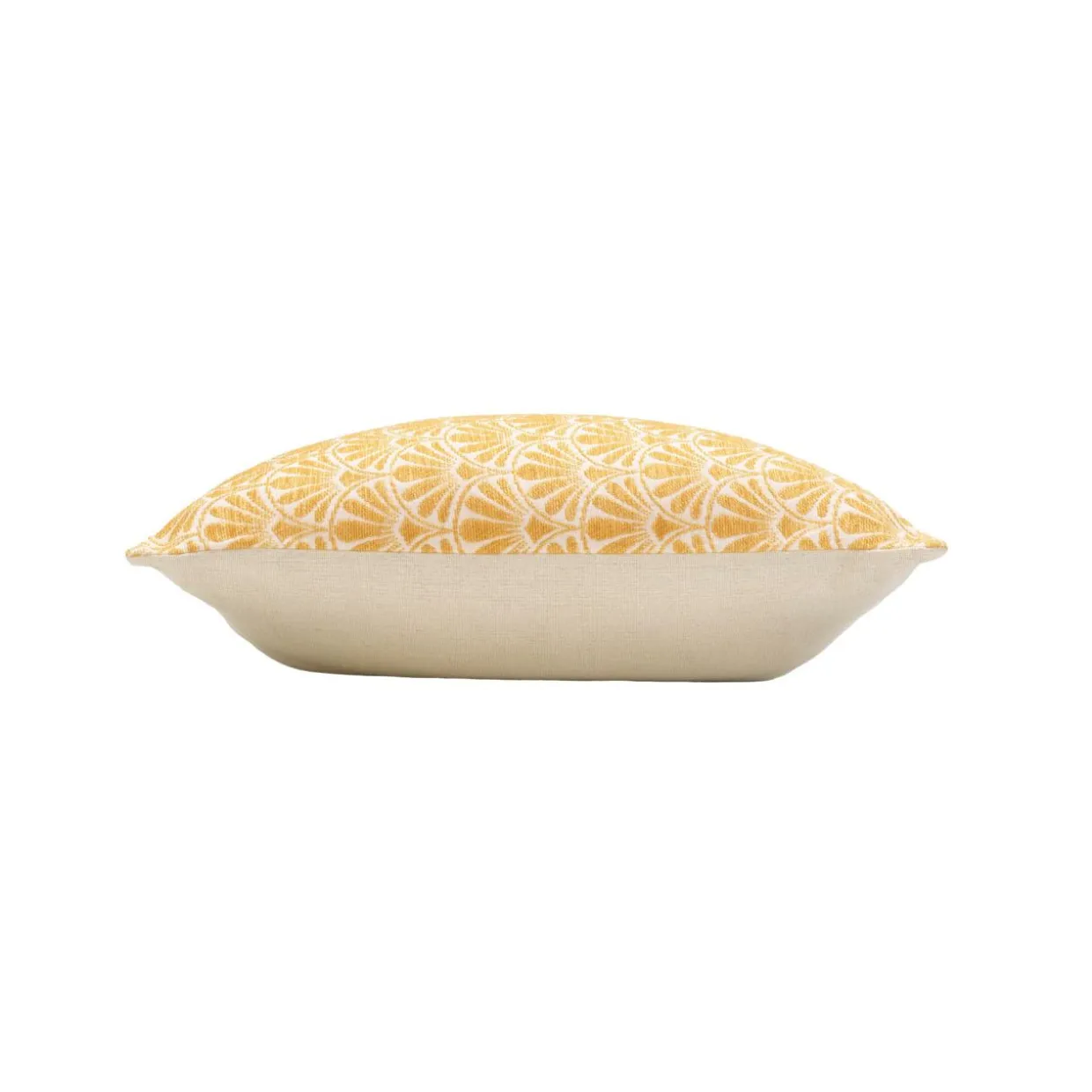 Housse de coussin carrée (40 x 40 cm) Echo Jaune ocre