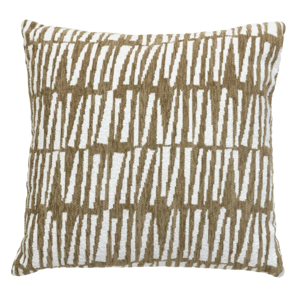 Housse de coussin carrée (40 x 40 cm) Jeni Vert kaki
