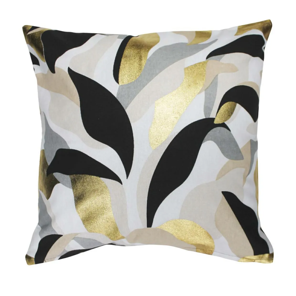 Housse de coussin coton (40 x 40 cm) Yeliz Or