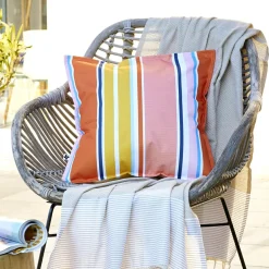 Housse de coussin extérieur carrée (45 x 45 cm) Bianca Jaune