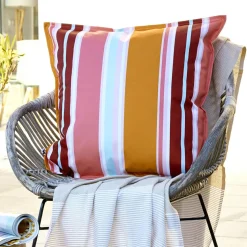 Housse de coussin extérieur carrée (60 x 60 cm) Bianca Orange