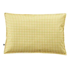 Housse de coussin extérieur rectangulaire (40 x 60 cm) Vickie Jaune
