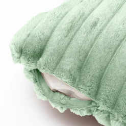 Housse de coussin rectangulaire flanelle (30 x 50 cm) Dune Vert sauge