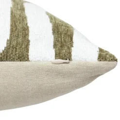 Housse de coussin rectangulaire (30 x 50 cm) Jeni Vert kaki