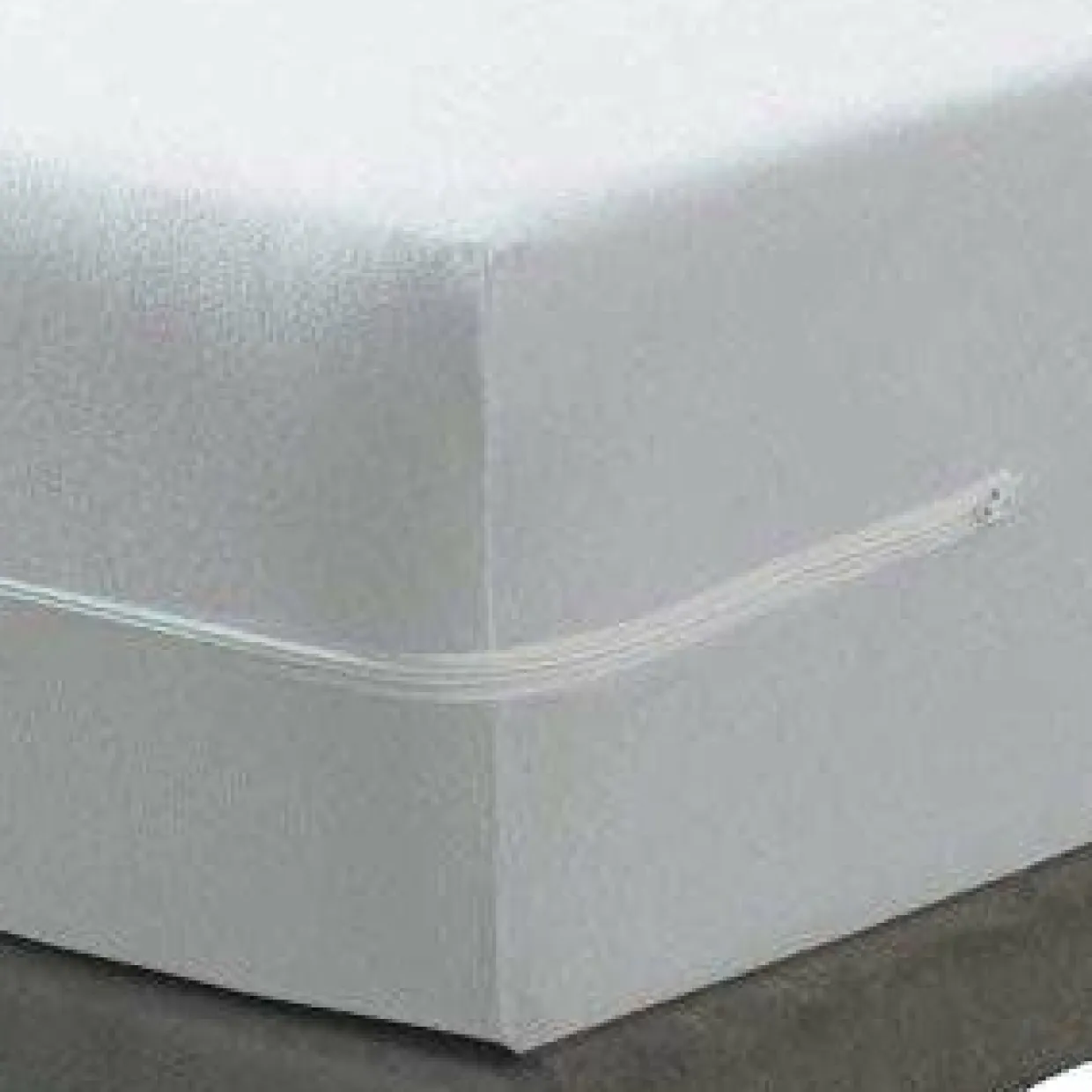 Housse de matelas intégrale anti-punaises de lit (160 x 200 cm) Ombeline Blanche