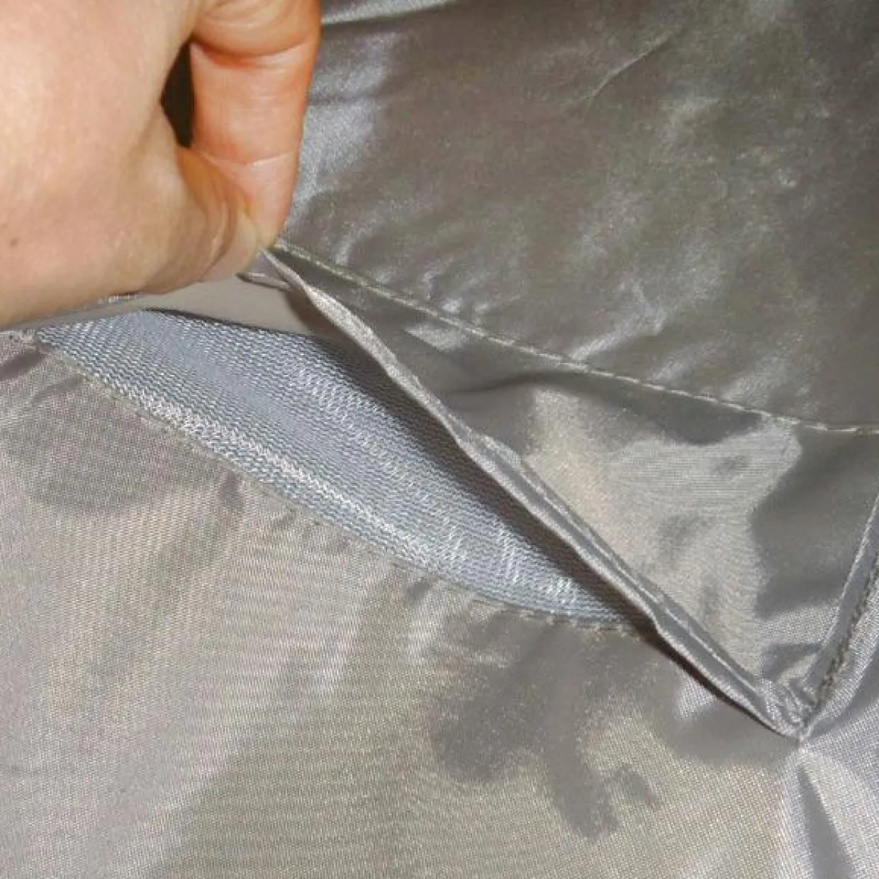 Housse de protection Imperméable pour Salon de jardin (175 x 175 cm) Gris