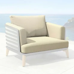 Housses de coussin de remplacement pour Fauteuil Monte Carlo Beige